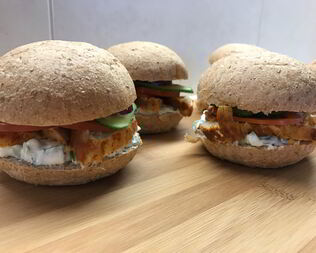 Бургер с курочкой