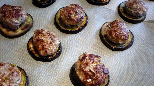 бургеры с баклажанами