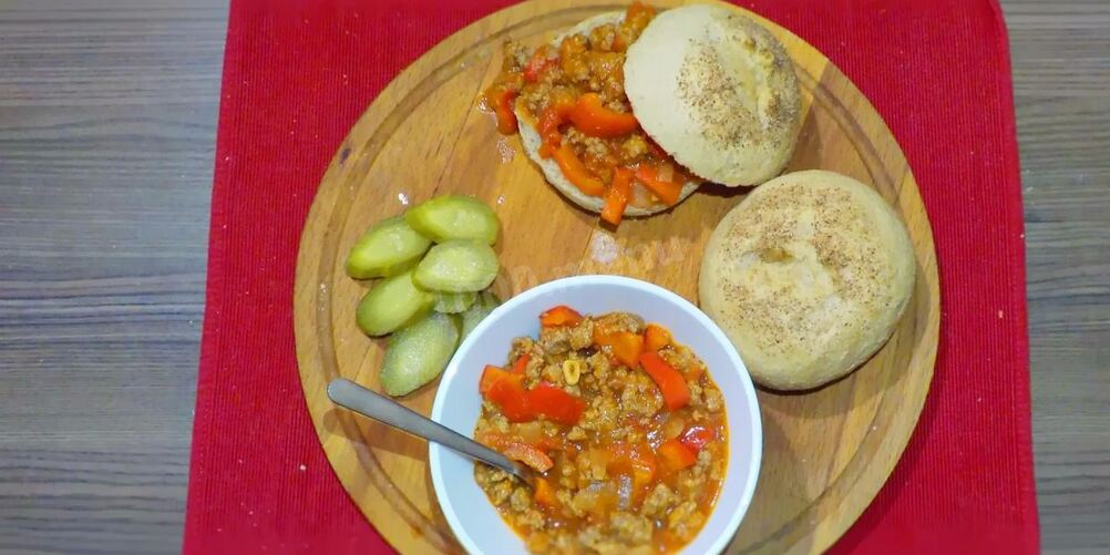 Рецепт бюджетного бургера sloppy joe неряха джо