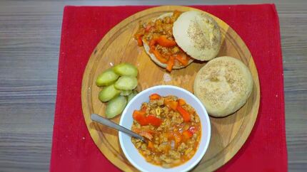 Бюджетный Бургер Sloppy Joe Неряха Джо