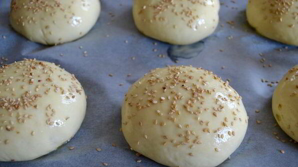 домашние булочки для гамбургеров