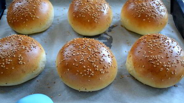 домашние булочки для гамбургеров