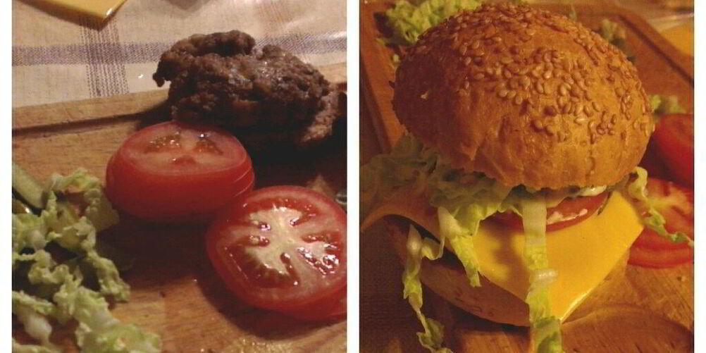 Рецепт домашних гамбургеров с маринованными огурцами