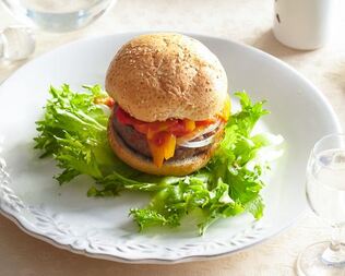 Гамбургеры с лечо