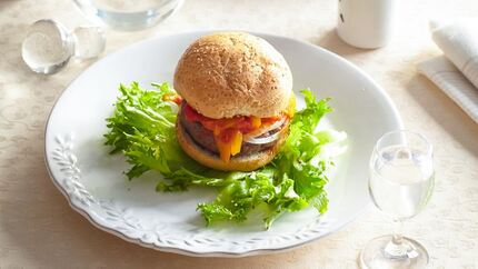 Гамбургеры с лечо