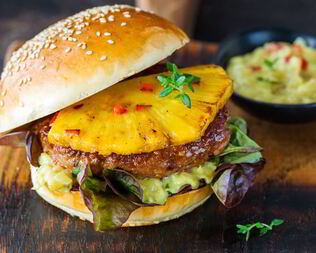 Гамбургеры со сладким перцем