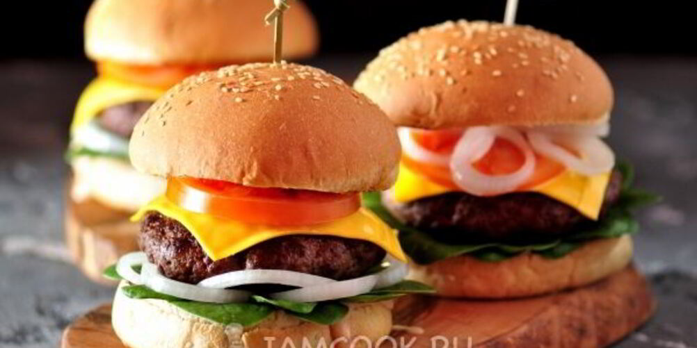 Рецепт котлет для гамбургера