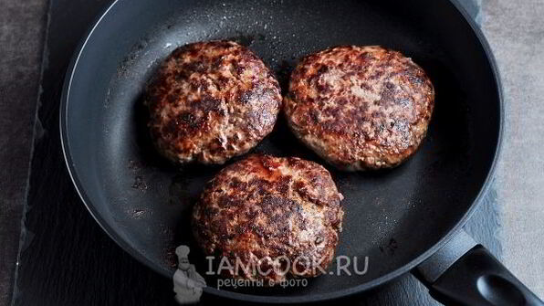 котлеты для гамбургера