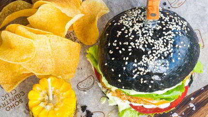 Краб бургер