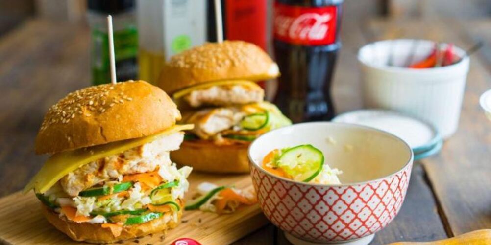 Рецепт куриного гамбургера