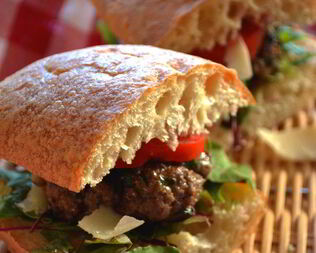 Мини-бургеры по-итальянски