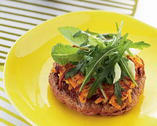 Морковный бургер