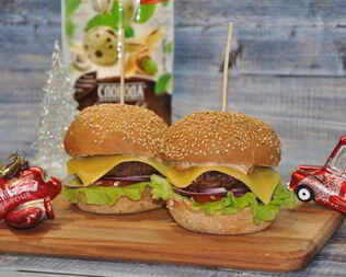 Новогодние бургеры