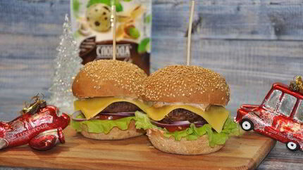 Новогодние бургеры