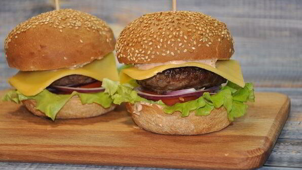 новогодние бургеры