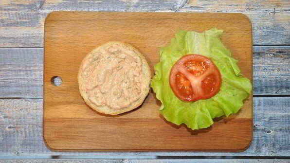 новогодние бургеры