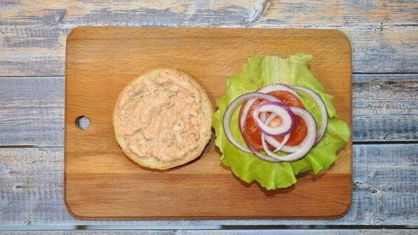 новогодние бургеры