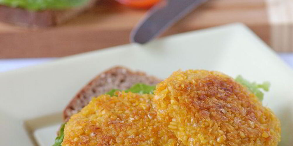 Рецепт нутбургеров — постных котлет из нута