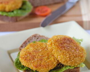 Нутбургеры — постные котлеты из нута