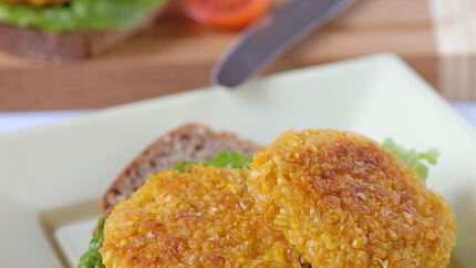 Нутбургеры — постные котлеты из нута