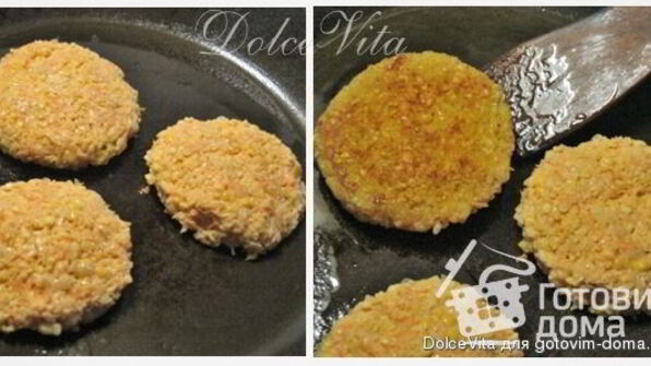 нутбургеры — постные котлеты из нута