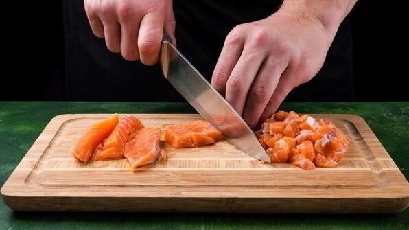 рыбный бургер