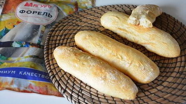 бутерброд с рыбой