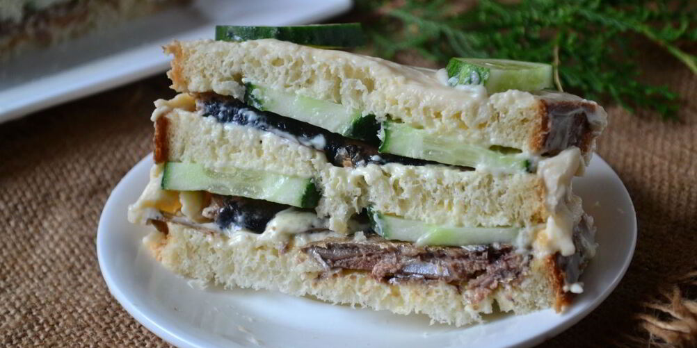 Рецепт бутербродного торта