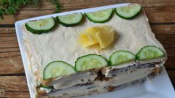 бутербродный торт