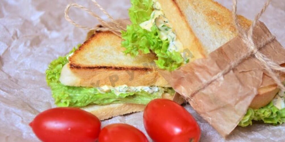 Рецепт бутербродов для пикника сэндвич с яичным салатом