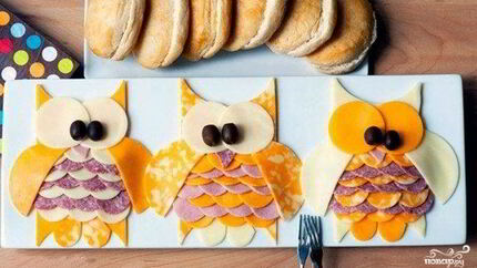 Бутерброды на день рождения ребенка