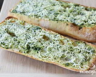 Бутерброды с базиликовым маслом