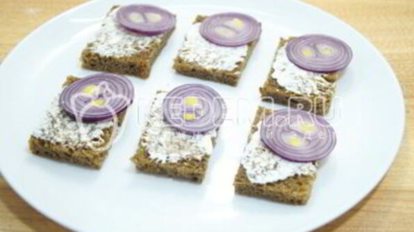 бутерброды с сельдью