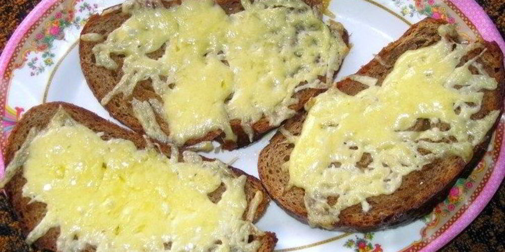 Рецепт бутербродов с сыром в духовке