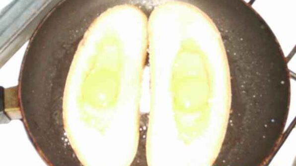 бутерброды с яйцами и огурцами