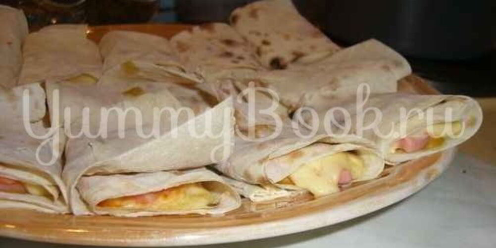 Рецепт бутербродов в лаваше