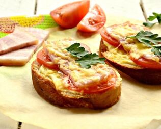 Горячие бутерброды с беконом