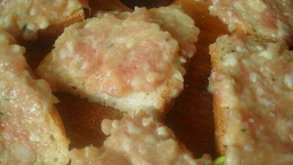 горячие бутерброды с фаршем