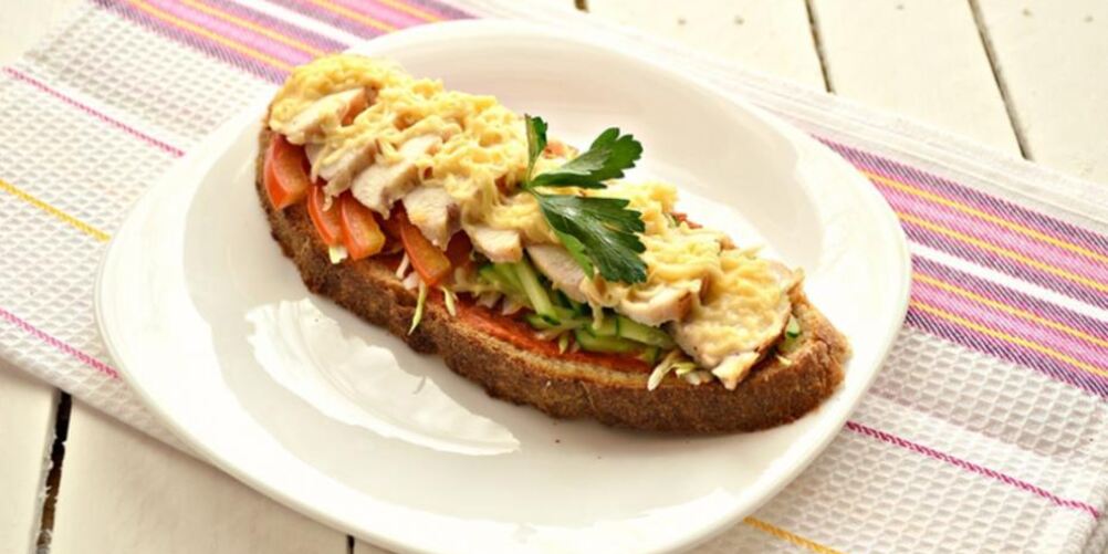 Рецепт горячих закусочных бутербродов