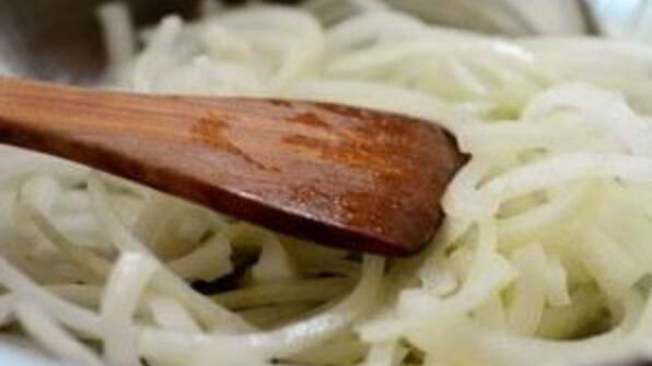 горячий бутерброд с фаршем