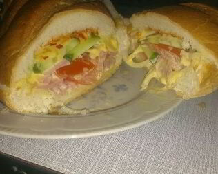 Мужской бутерброд