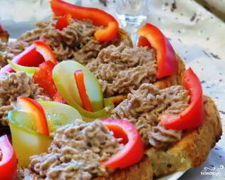 Вкусные бутерброды