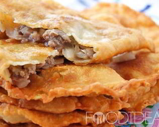 Чебуреки на кефире