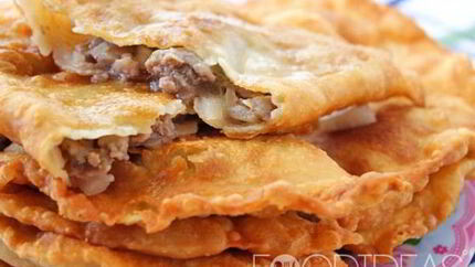 Чебуреки на кефире