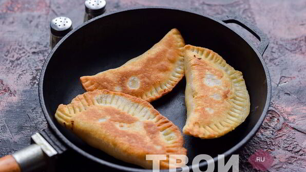 чебуреки с картошкой