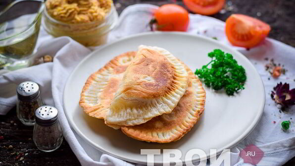 чебуреки с картошкой