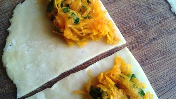 чебуреки с тыквой