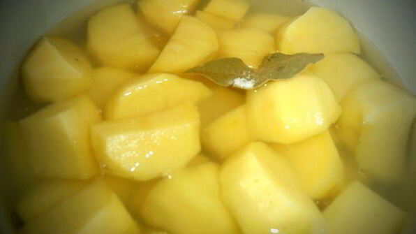 картофельные чебуреки для постящихся