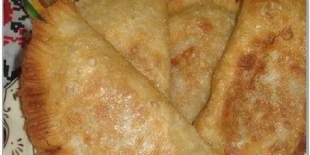 Рецепт постных чебуреков с капустой