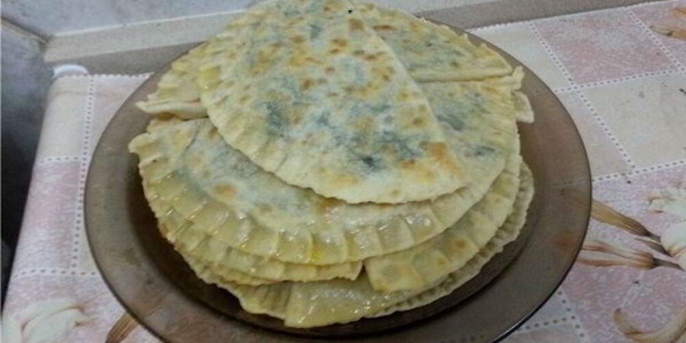 Рецепт постных чебуреков с зеленью